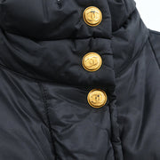 Chanel Zip Up Jacket Black #40