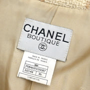 Chanel 1996 Coat Beige #36