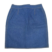 Chanel Denim Skirt Blue #40