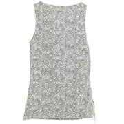 Chanel 1999 Sleeveless Top Gray White #38