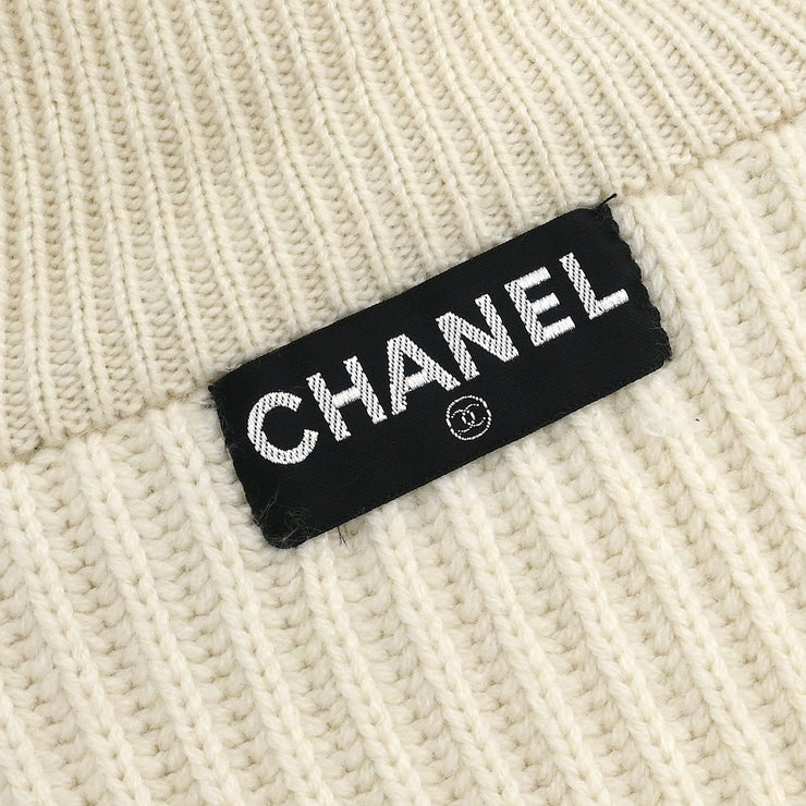 Chanel Sweater Top Ivory