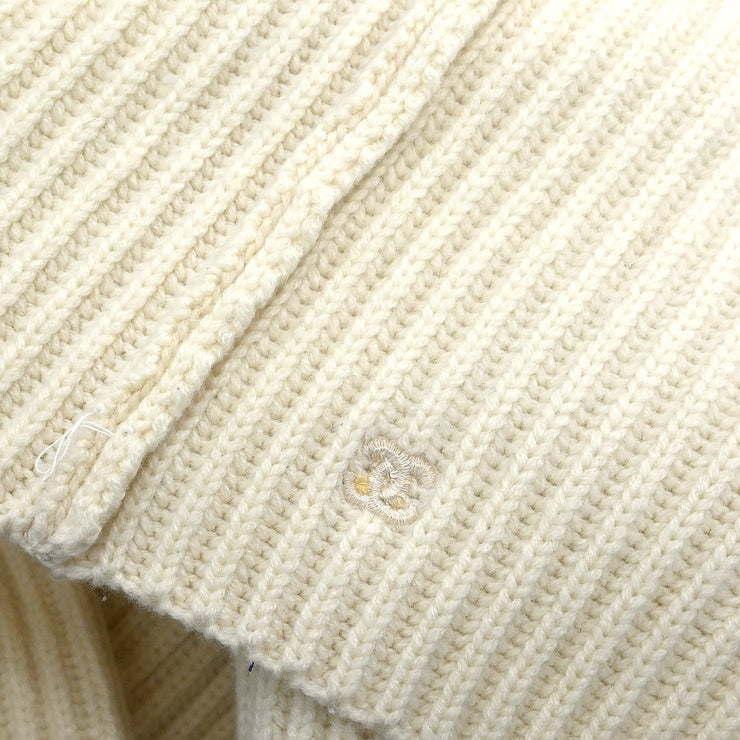 Chanel Sweater Top Ivory