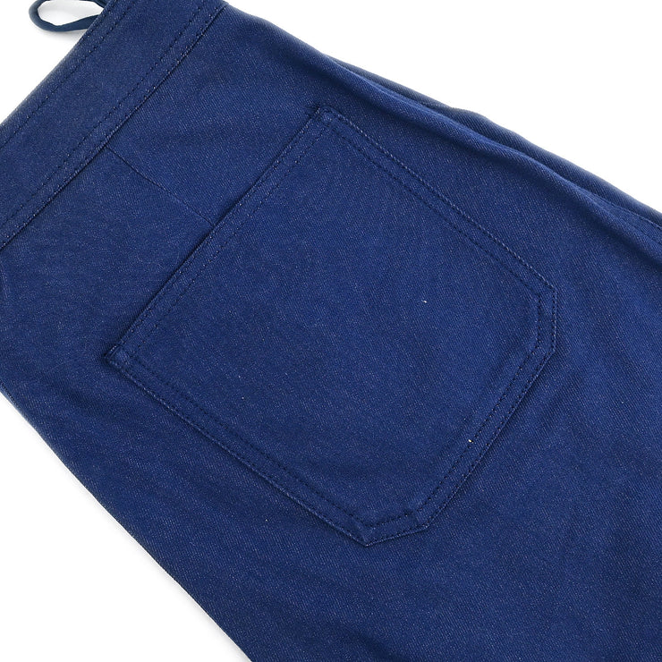 Chanel 2004 Long Denim Pants Blue #36