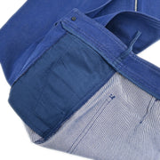 Chanel 2004 Long Denim Pants Blue #36