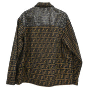 Fendi Zucca Jacket Brown #42