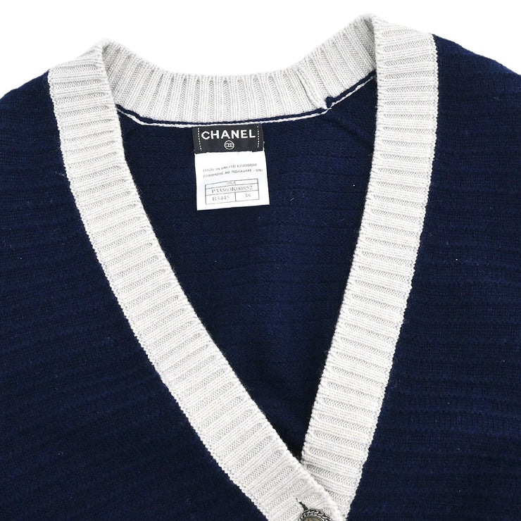 Chanel 2008 Cardigan Navy #38