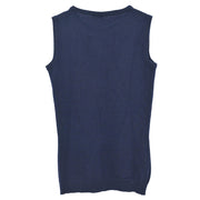 Chanel Sleeveless Sweater Navy