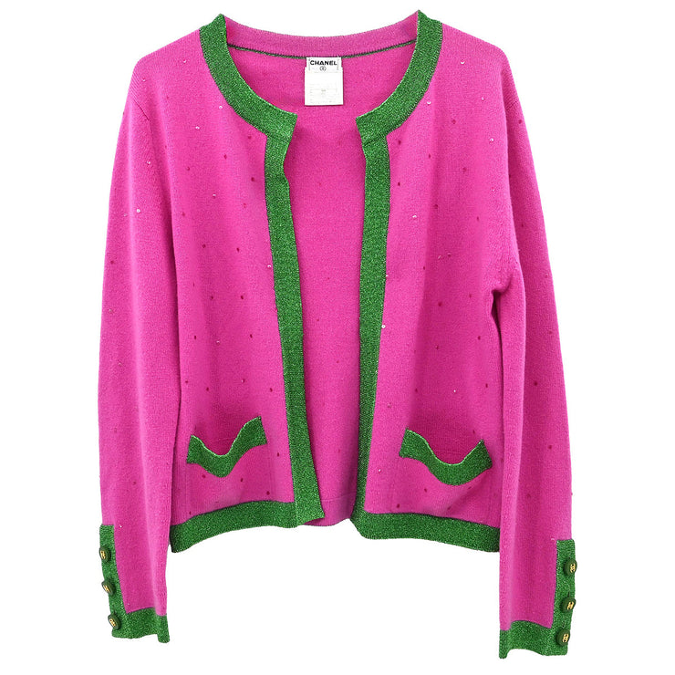 Chanel 1996 Cardigan Pink #42