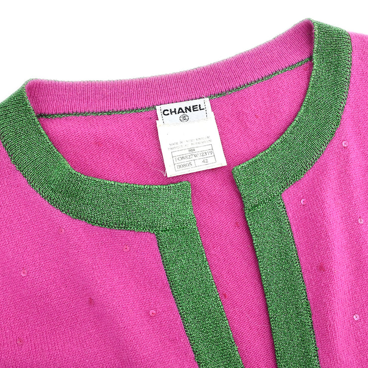 Chanel 1996 Cardigan Pink #42