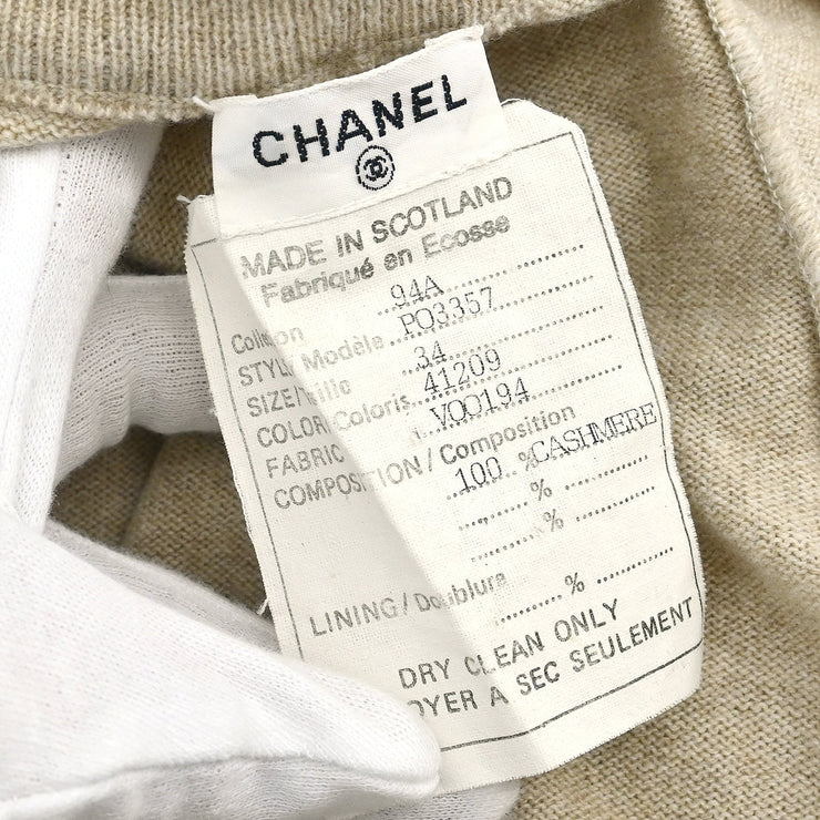 Chanel 1994 Long Pants Beige #34