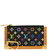 Louis Vuitton 2003 Multicolor Pochette Cles Coin Case Wallet M92654