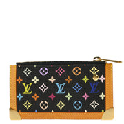 Louis Vuitton 2003 Multicolor Pochette Cles Coin Case Wallet M92654