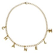 Chanel Chain Necklace Gold 02A