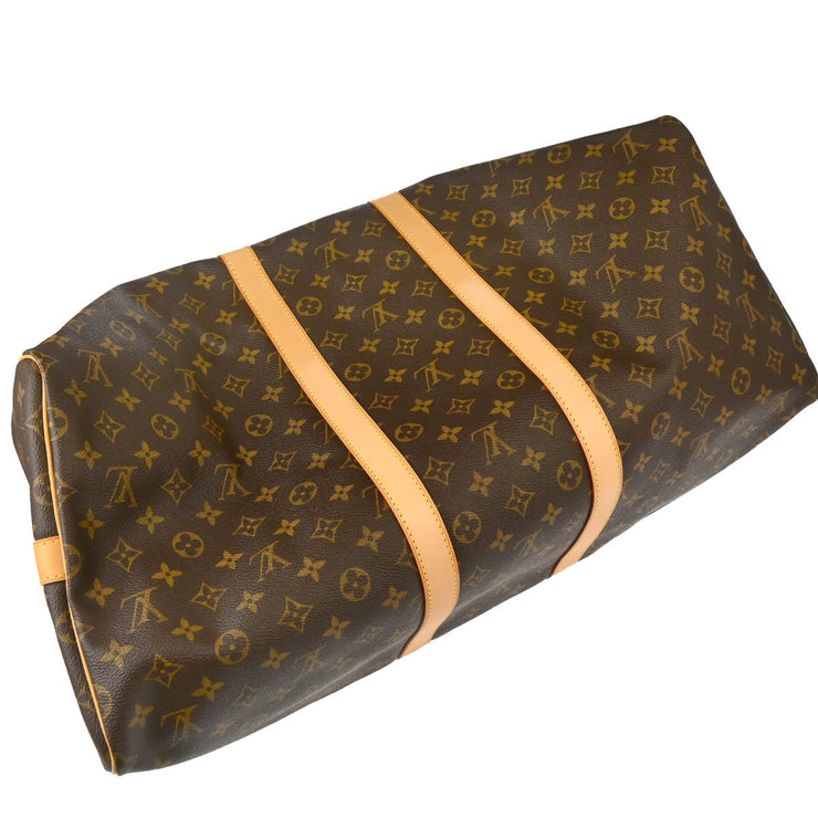 Louis Vuitton 2004 Monogram Keepall Bandouliere 55 Duffle Bag M41414