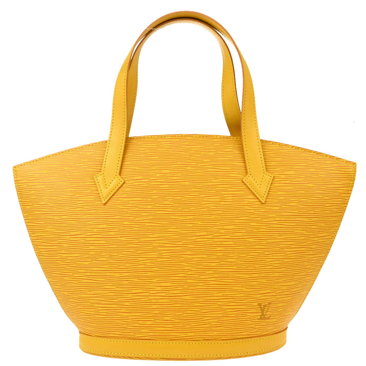 Louis Vuitton 1996 Yellow Epi Saint Jacques Tote Handbag M52279