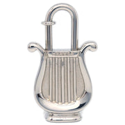 Hermes Harp 1996 Cadena Padlock Silver Small Good