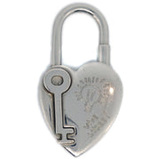 Hermes 2004 Annee De La Fantaisie Cadena Padlock Silver Small Good