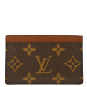 Louis Vuitton 2007 Monogram Porte Cartes Simple Card Case M61733 Small Good