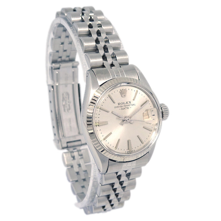 Rolex Oyster Perpetual Date 24mm Ref.6516 Self-winding Watch SS