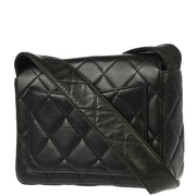 Chanel 1996-1997 Black Lambskin Shoulder Bag