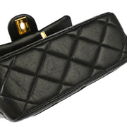 Chanel Black Lambskin Shoulder Bag