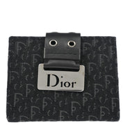 Christian Dior 2003 Black Trotter Street Chic Coin Case Wallet