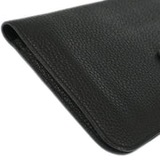 Hermes 2003 Black Togo Dogon GM Wallet