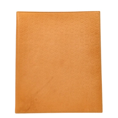 Celine Brown Leather Binder Small Good