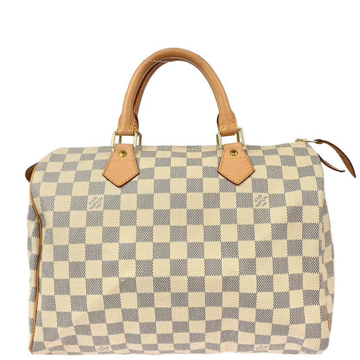 Louis Vuitton 2007 Damier Azur Speedy 30 Handbag N41533