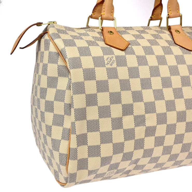 Louis Vuitton 2007 Damier Azur Speedy 30 Handbag N41533