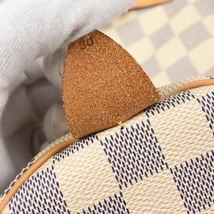 Louis Vuitton 2007 Damier Azur Speedy 30 Handbag N41533