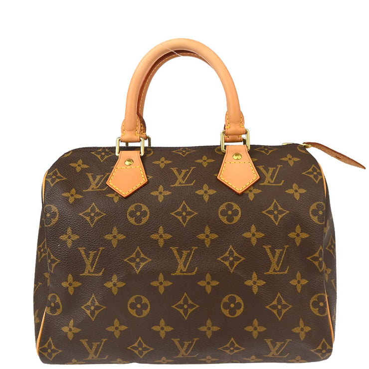 Louis Vuitton 2001 Monogram Speedy 25 Handbag M41528