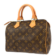 Louis Vuitton 2001 Monogram Speedy 25 Handbag M41528