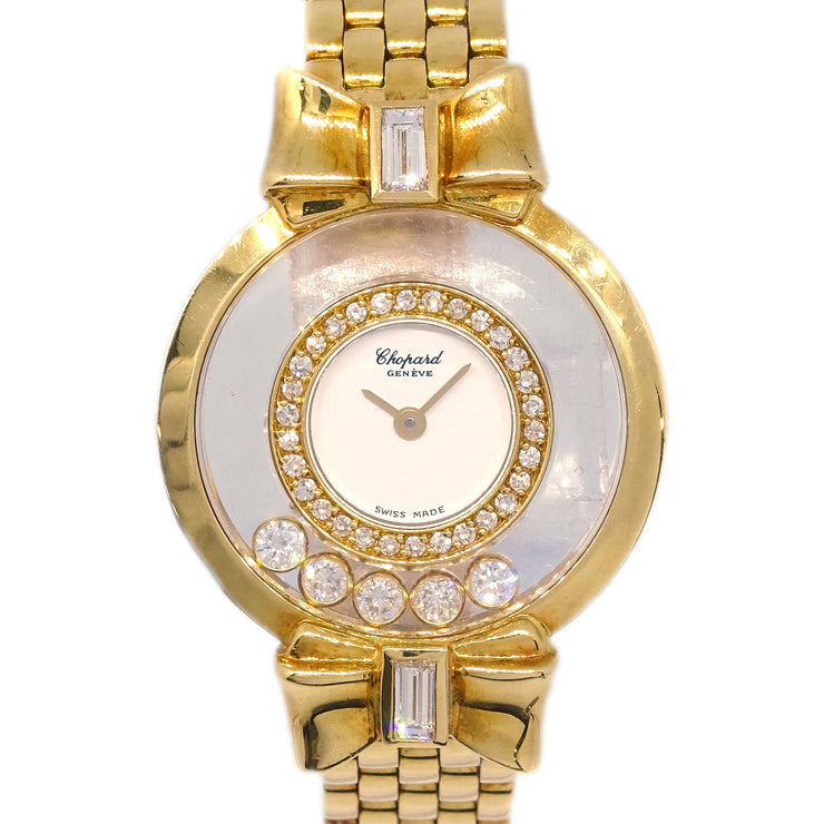 Chopard Happy Diamonds Ref.20/5512 Quartz Watch 18KYG