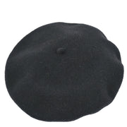 Chanel Black Hat Beret #57 Small Good