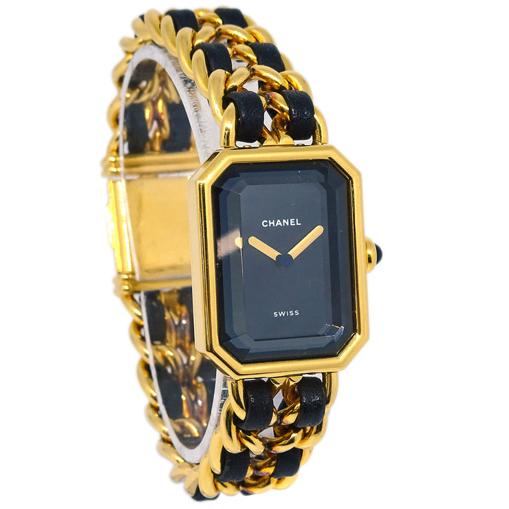 Chanel Premiere Quartz Watch Gold #M