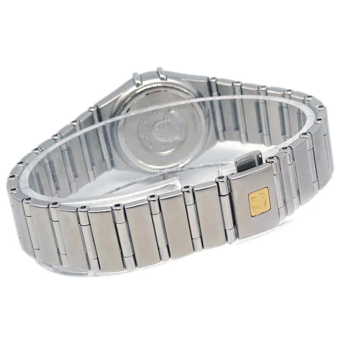 Omega Constellation Quartz Watch SS Diamond