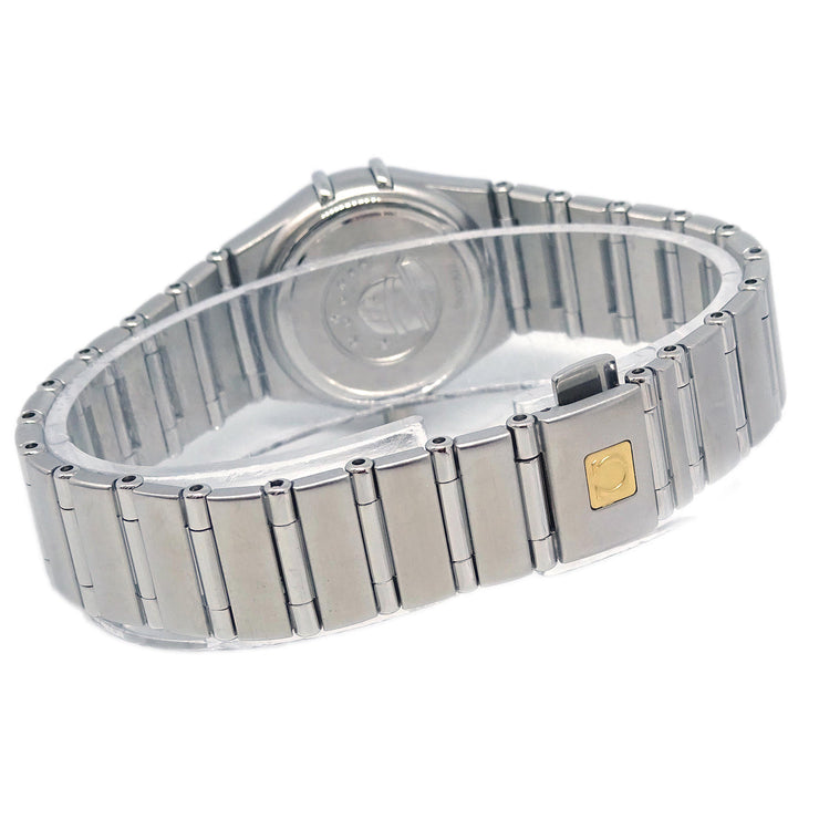 Omega Constellation Quartz Watch SS Diamond