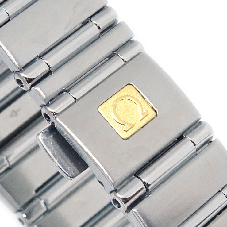 Omega Constellation Quartz Watch SS Diamond