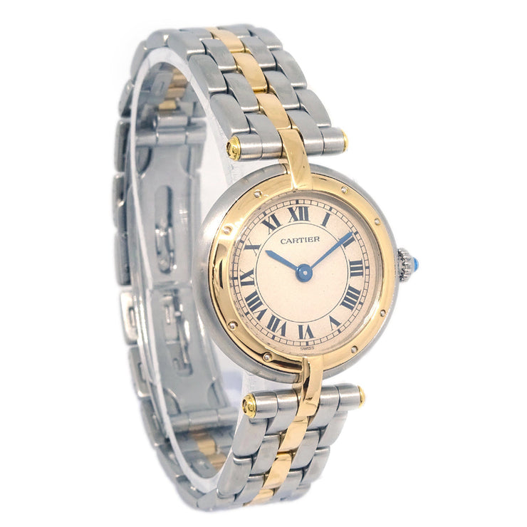 Cartier Panthere Vendome SM Ref.66920 Quartz Watch 18KYG SS