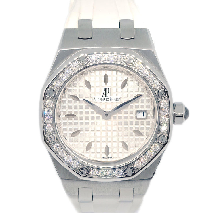 Audemars Piguet Royal Oak Quartz Watch SS Diamond