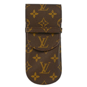 Louis Vuitton 1998 Monogram Etui Lunettes Glasses Case M62970 Small Good