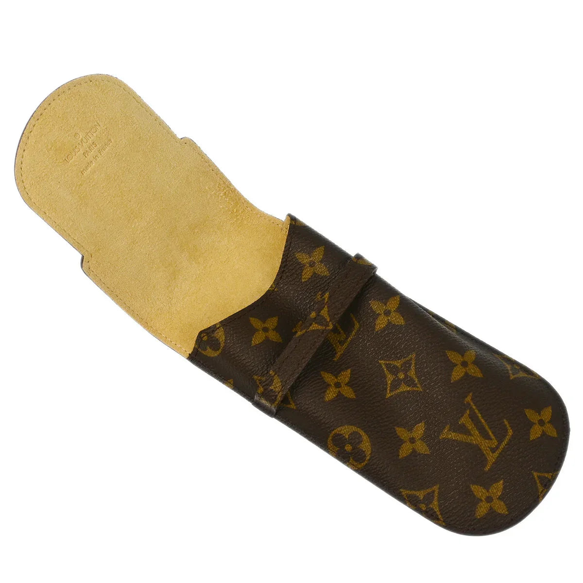 Louis Vuitton 1998 Monogram Etui Lunettes Glasses Case M62970 Small Good