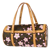 Louis Vuitton 2003 Monogram Cherry Blossom Papillon Handbag M92009