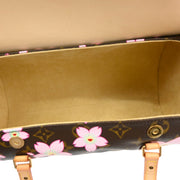 Louis Vuitton 2003 Monogram Cherry Blossom Papillon Handbag M92009