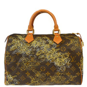 Louis Vuitton 2007 Oar Monogram Dentelle Speedy 30 Handbag M95397