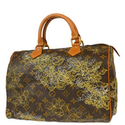 Louis Vuitton 2007 Oar Monogram Dentelle Speedy 30 Handbag M95397