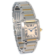 Cartier Tank Francaise SM Ref.2300 Quartz Watch 18KYG SS