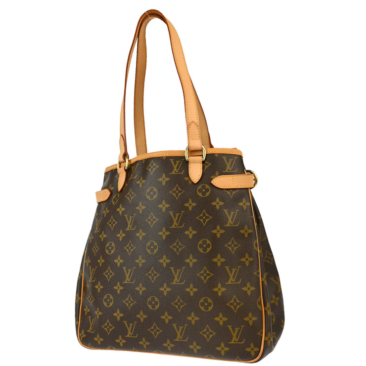 Louis Vuitton 2007 Monogram Batignolles Vertical Tote Handbag M51153