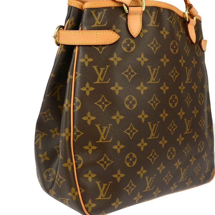 Louis Vuitton 2007 Monogram Batignolles Vertical Tote Handbag M51153